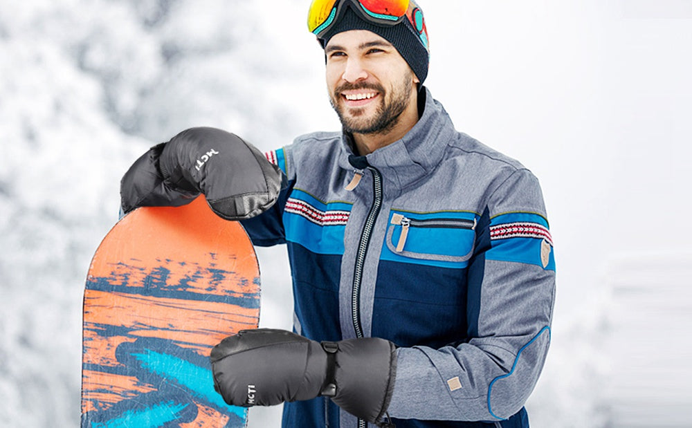 Shop Men's Ski Mittens Warm and Waterproof Wear Resistant MCTi