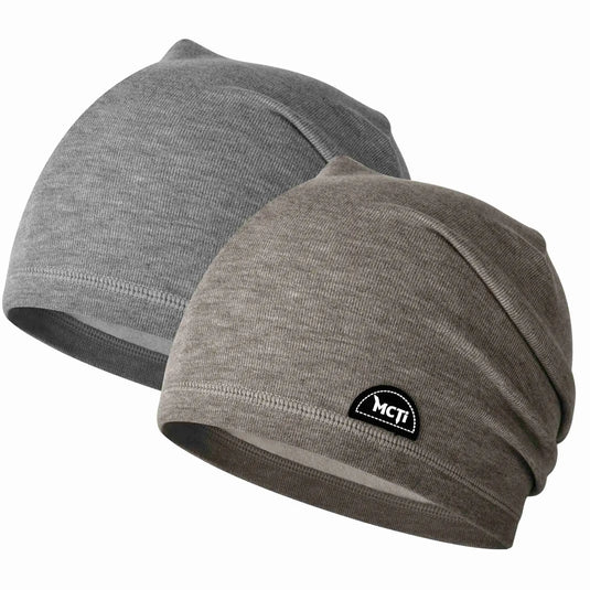 MCTi Lightweight Slouchy Beanie - Warm Stretchy Skull Cap for Running and Cycling MCTi