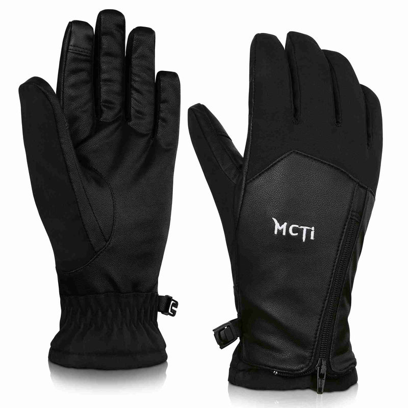 Load image into Gallery viewer, MCTi Winter Gloves Waterproof Warm for Cold Weather Touchscreen Zipper Gloves for Men Women MCTi