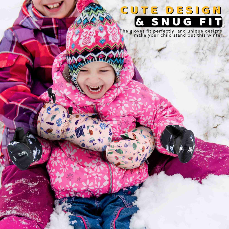 Load image into Gallery viewer, TopAcsy Kids Ski Glove Waterproof Warm Winter Snow Mittens for Boys Girls TOPacsy