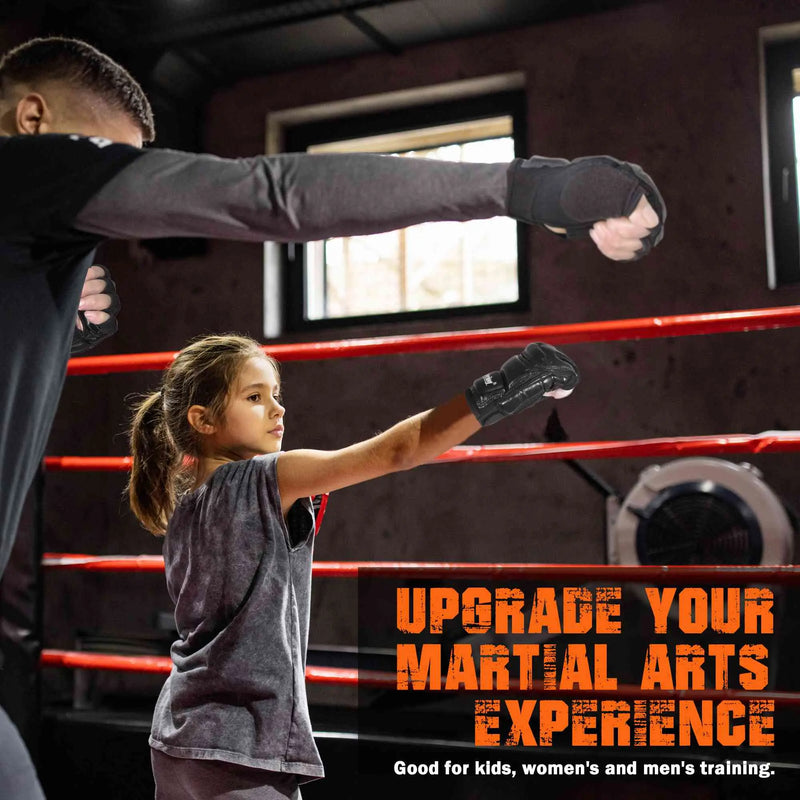 Load image into Gallery viewer, Xinluying Martial Arts Training Gloves - Fingerless for Men, Women, and Kids Xinluying