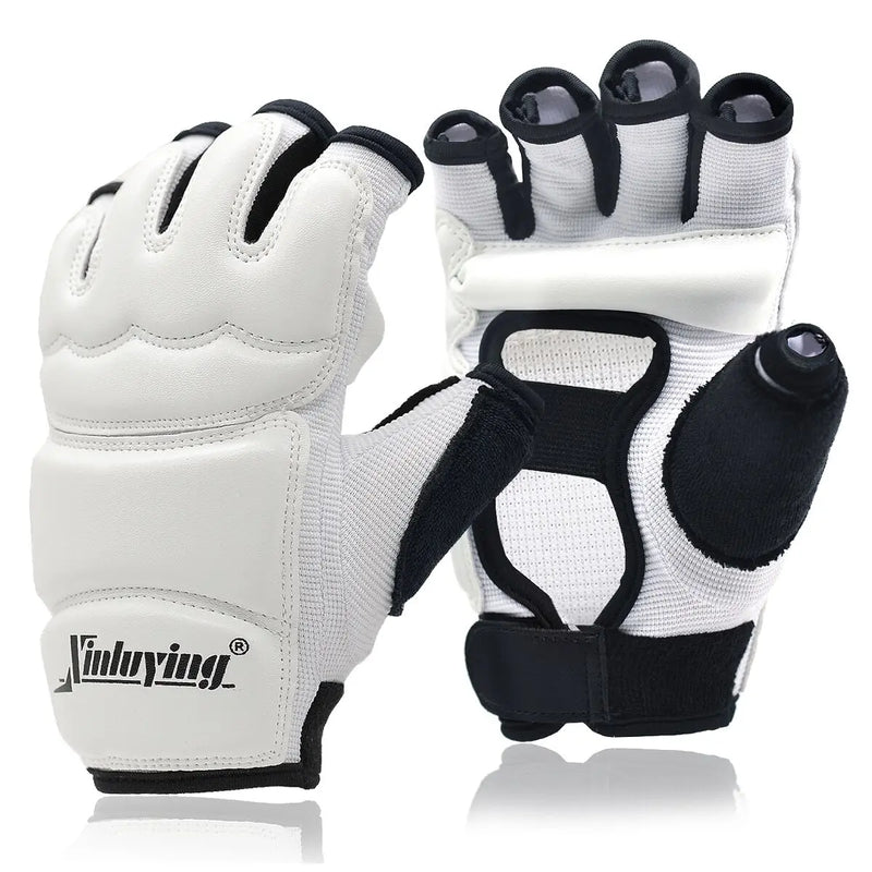 Load image into Gallery viewer, Xinluying Martial Arts Training Gloves - Fingerless for Men, Women, and Kids Xinluying