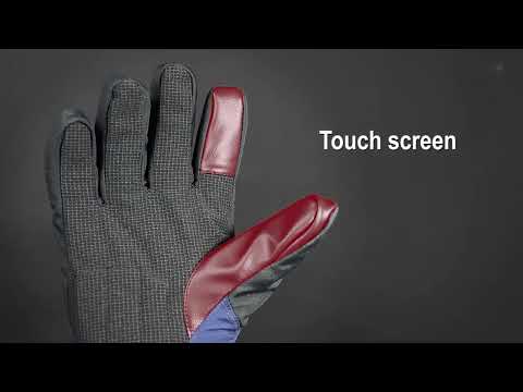 Load and play video in Gallery viewer, MCTi Snowboard Gloves Men's Waterproof Insulated Ski Gloves Winter with Abrasion Resistant Palm