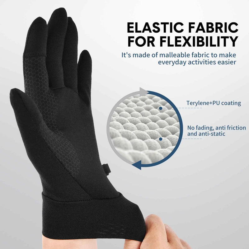 Load image into Gallery viewer, MCTi Glove Liner Touch Screen Lightweight for Winter Running Texting MCTi
