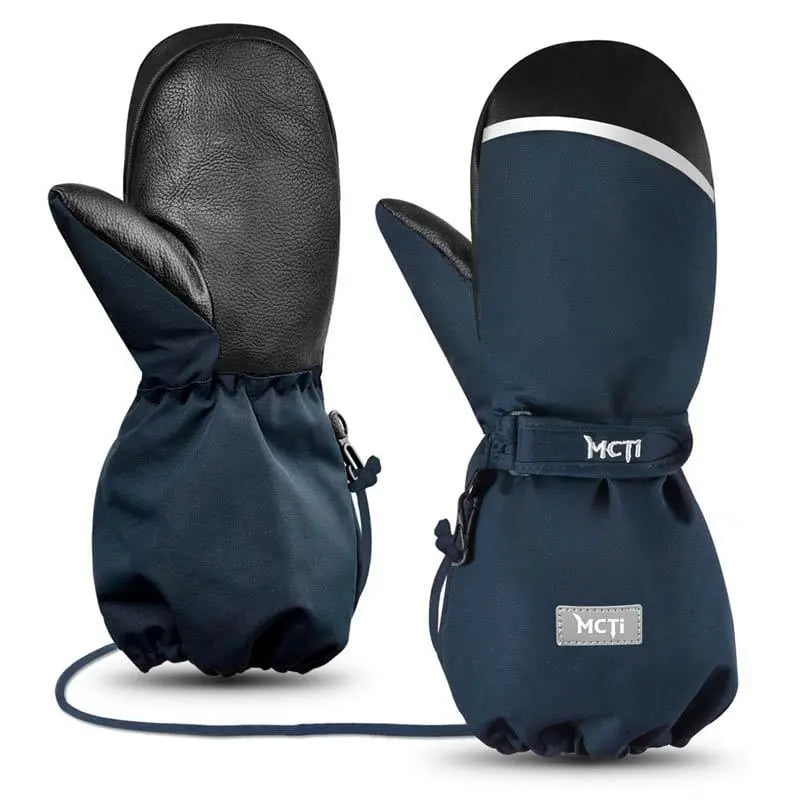 Load image into Gallery viewer,  Kids Mittens Blue