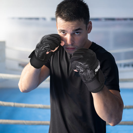thumbnail image 2 of JG20375701 MMA Art Half-finger Boxing Gloves – Super Electronics 2 of 14