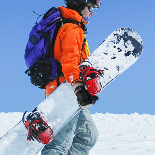 Soared Wrist Guards for Snowboarding Skateboarding, Adjustable Durable Protective Gear with Splint Support for Adults Soared