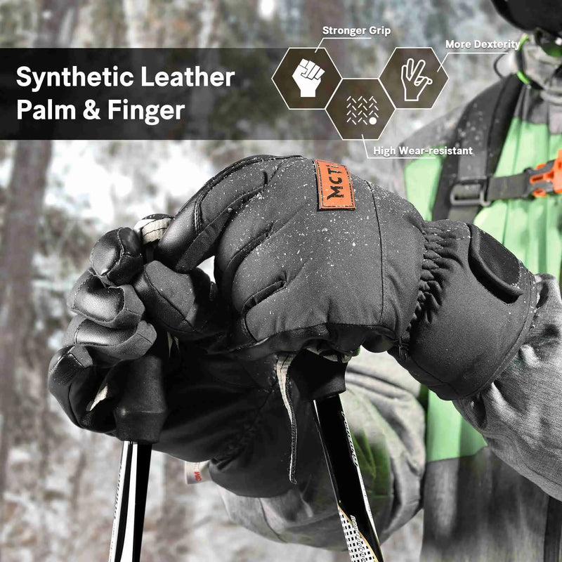 Load image into Gallery viewer, MCTI Lightweight &amp; Warm Men&#39;s Cold Weather Gloves | Breathable &amp; Waterproof MCTi
