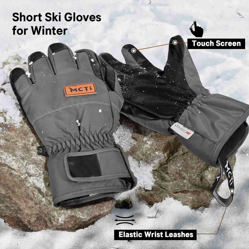 Load image into Gallery viewer, MCTI Lightweight &amp; Warm Men&#39;s Cold Weather Gloves | Breathable &amp; Waterproof MCTi
