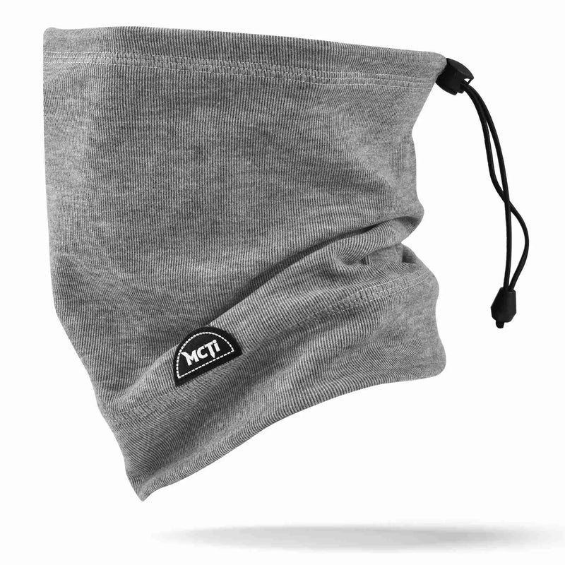 Load image into Gallery viewer, mcti-winter-neck-gaiter-elastic-closure-medium-gray
