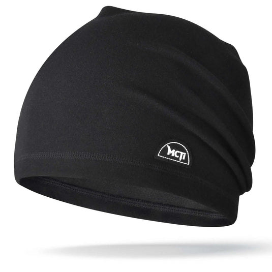 MCTi Lightweight Slouchy Beanie - Warm Stretchy Skull Cap for Running and Cycling MCTi