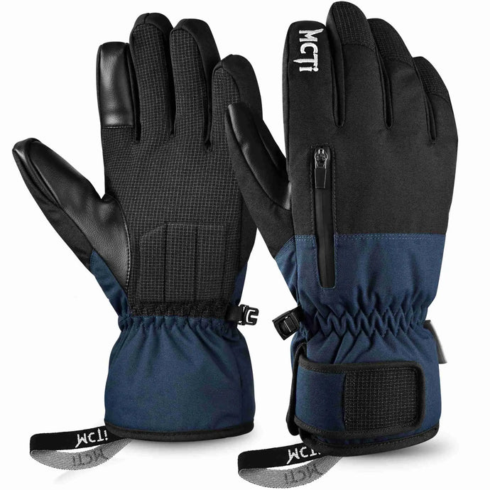 MCTi Gloves - Lightweight and Warm, Waterproof and Durable, with Touchscreen Compatibility MCTi