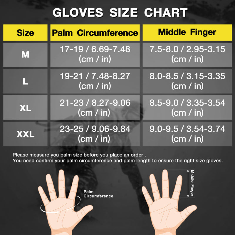 Load image into Gallery viewer, MCTi Snowboard Gloves with Wrist Guard 3-Finger Waterproof Mittens for Winter Snow Skiing MCTi
