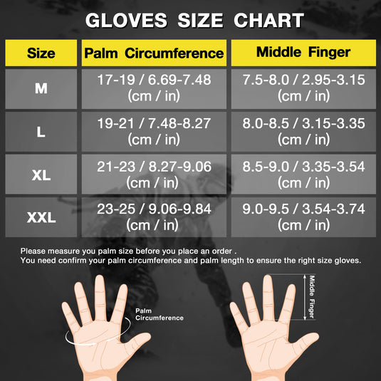 MCTi Snowboard Gloves with Wrist Guard 3-Finger Waterproof Mittens for Winter Snow Skiing MCTi