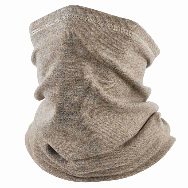 Load image into Gallery viewer, Brown MCTi Winter Neck Gaiter: Stylish cold weather accessory.
