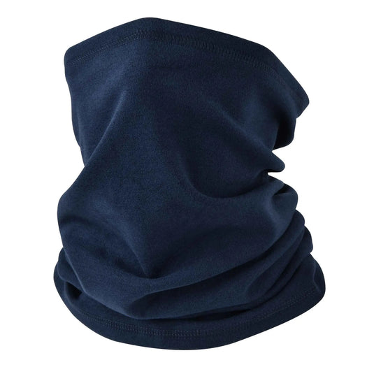 Dark Blue MCTi Winter Neck Gaiter: Warm and stylish cold weather wear.