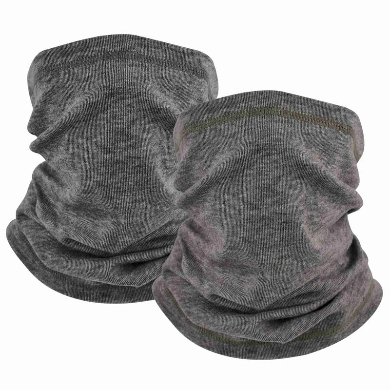Load image into Gallery viewer, Dark Gray MCTi Winter Neck Gaiter Set: Stylish cold weather accessories.
