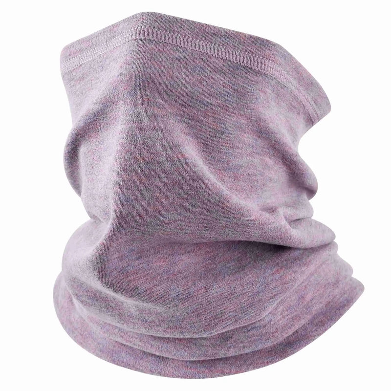 Load image into Gallery viewer, Light Purple MCTi Winter Neck Gaiter: Stylish cold weather accessory
