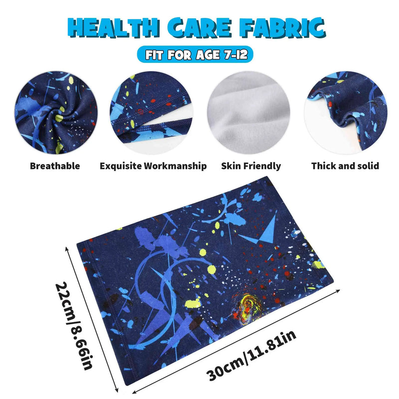 Load image into Gallery viewer, MCTI Kids Winter Neck Gaiter with health care fabric, designed for ages 7-12: Breathable, skin-friendly, thick, and durable for essential outdoor activities.&quot;
