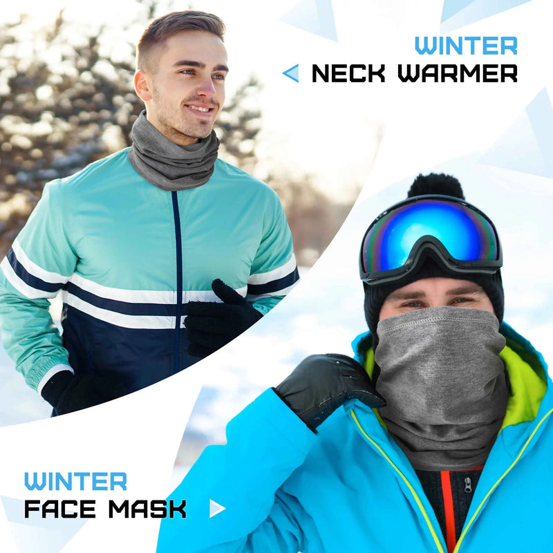 Load image into Gallery viewer, MCTI Winter Neck Gaiter: Versatile Neck Warmer and Face Mask
