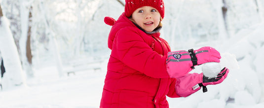 Waterproof Kids Gloves for Winter Snow