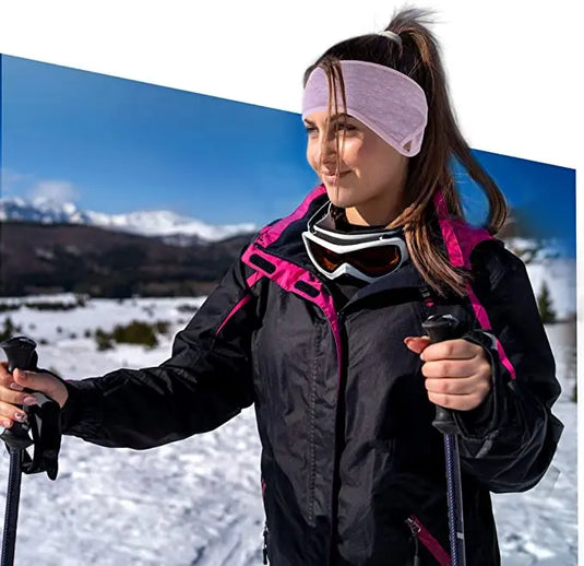 3 Pack Fleece Ear Warmers Muff, Winter Windproof Ear Headband for Men Women, Sports Running Cycling Skiing Non Slip Earmuffs MCTi