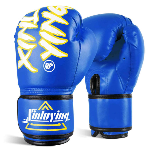 Kids Boxing Gloves Punching Bag Kickboxing Training MMA Muay Thai for Boys Girls Xinluying