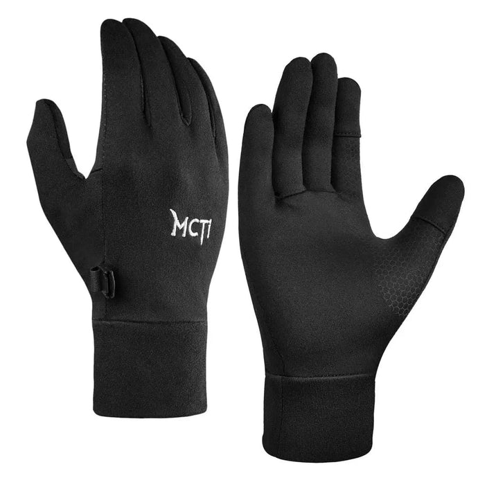 MCTi Glove Liner Touch Screen Lightweight for Winter Running Texting MCTi