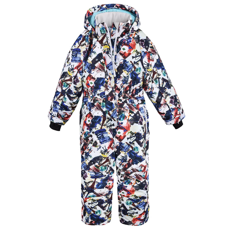 Load image into Gallery viewer, MCTi Kids Ski Suit Snowsuit One Piece Waterproof Ski Jumpsuits Overalls Snowboard Jacket for Winter MCTi
