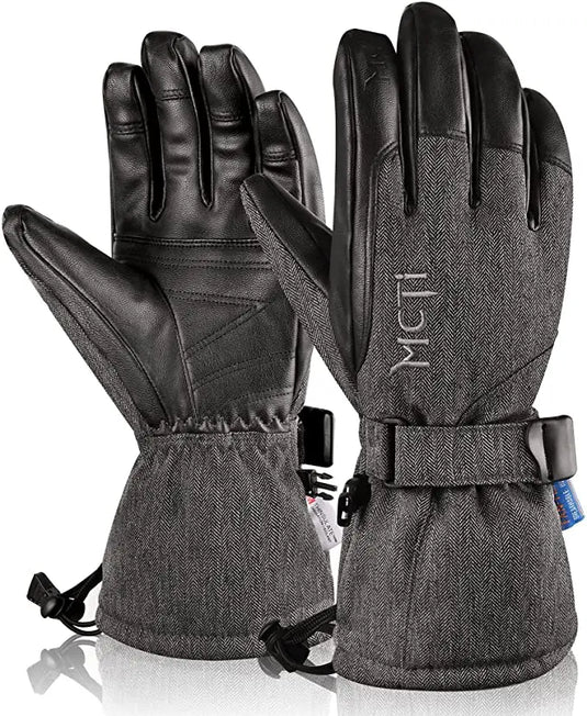 Ski-Doo Men's Grip Gloves / Black / L