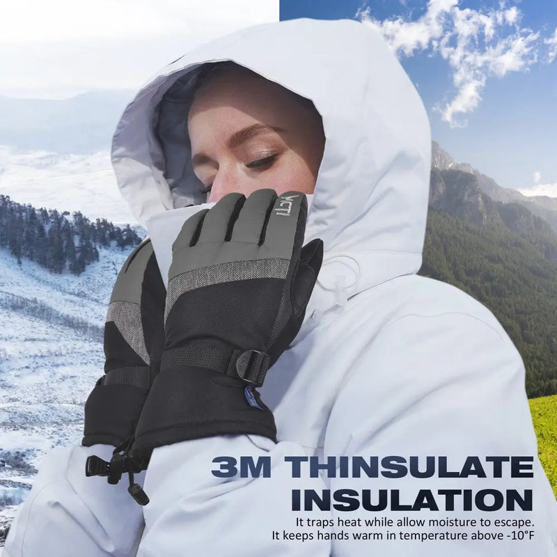 Load image into Gallery viewer, Touch Screen Ski Gloves
