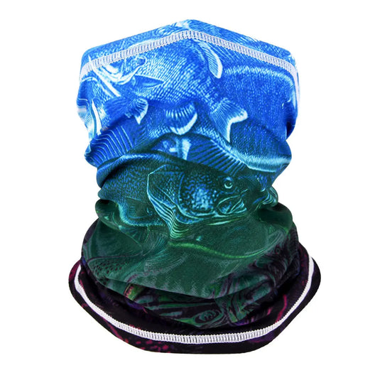 MCTi UV Neck Gaiter Face Mask, UPF 50 Dust Mask Bandana Balaclava Head Wrap for Fishing Running MCTi