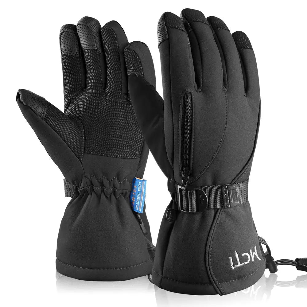 mcti handschuhe Waterproof Mens Ski Gloves Winter Warm 3M Thinsulate Snowboard Snowmobile Cold Weather Gloves 191 MCTi gloves give pleasure Contents:4 g spinning rod Savage Gear